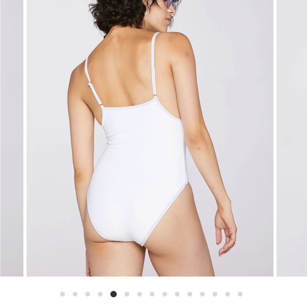 The Ones Who Margot One-Piece Swimsuit in Tan size Small - Picture 10 of 10